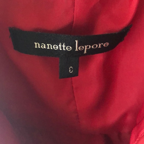 Nanette Lepore red dress - Picture 3 of 5